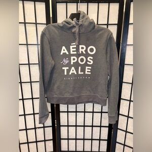 Aeropostale Charcoal Cowl Neck Sweater